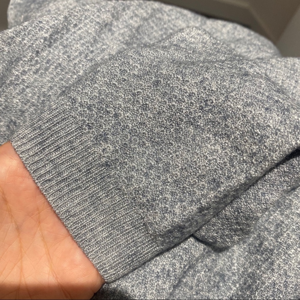 🐑 MANGO GREY KNIT CARDIGAN SWEATER! - Picture 8 of 9